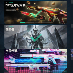 33把近战 3000R点⭐已更新满特效22冠军套⭐全部冠军套⭐显卡3.0⭐归零盖亚掠夺素水电玩光荣_无畏契约_WeGame_WeGame