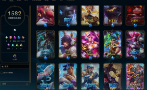 匹配单双负胜率号❤️1650皮妹妹号❤️2500炫彩❤️灵魂莲华❤️斗魂莎弥拉❤️黑玫200精品皮_英雄联盟_艾欧尼亚_艾欧尼亚