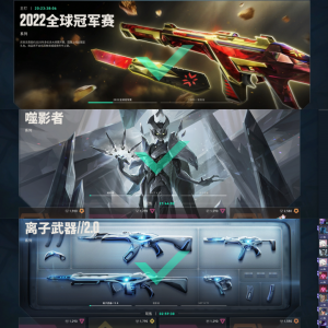 全限定极品号离子2.0噬影者套装西部套装⭐混沌掠夺盖亚归零狂徒21冠军23冠军24冠军离火爆爆_无畏契约_WeGame_WeGame