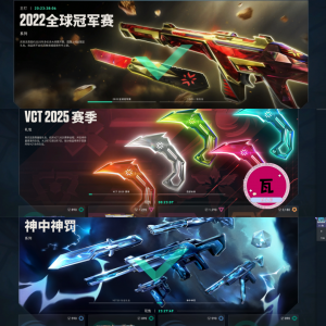 秒解除冻结⭐已更新满特效22冠军神罚3.0VCT爪刀双城之战套装满特效全武器皮肤精品号全冠军限定皮肤_无畏契约_WeGame_WeGame